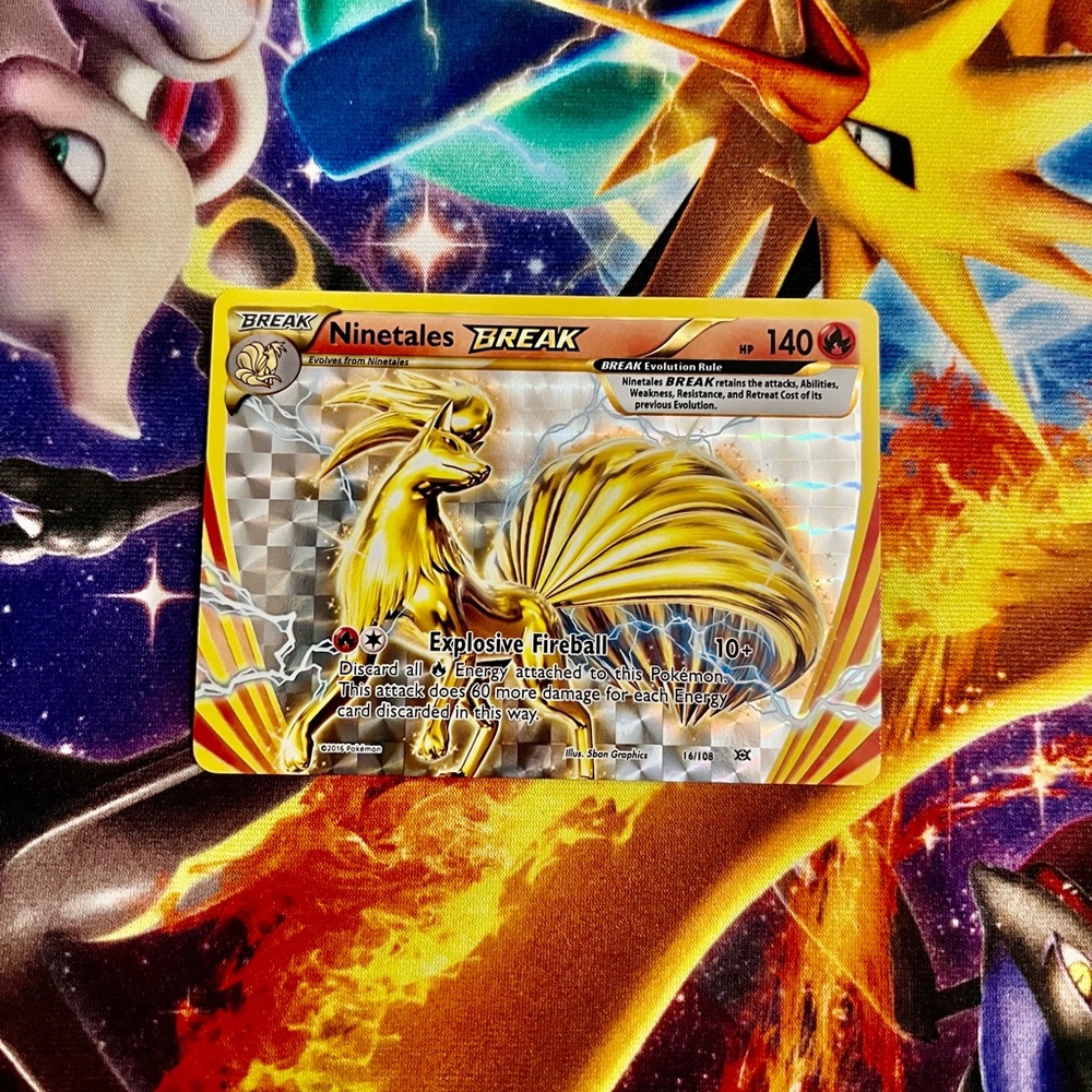 Pokémon Ninetales Break card XY Evolutions